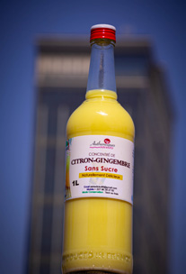Concentré de citron gingembre sans sucre